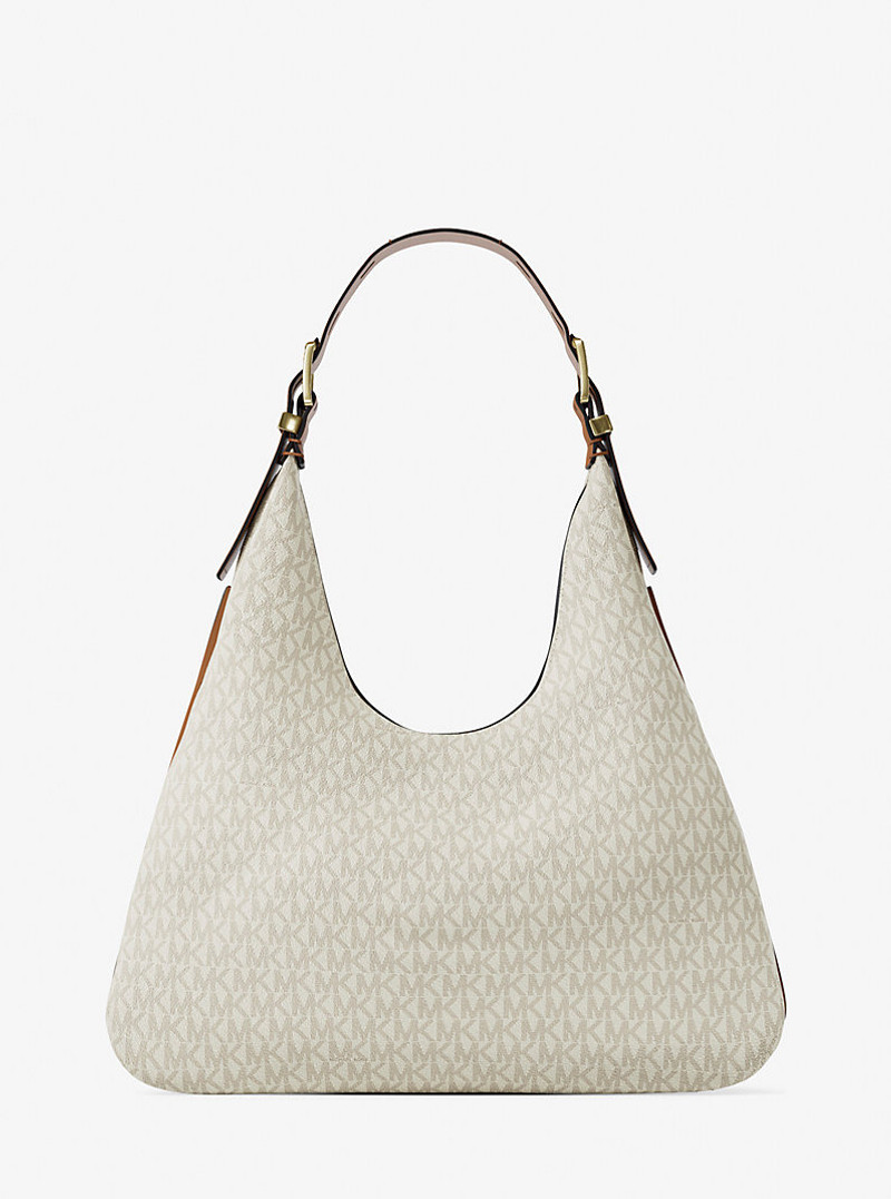 Nolita Large Signature Logo Hobo Shoulder Bag 3