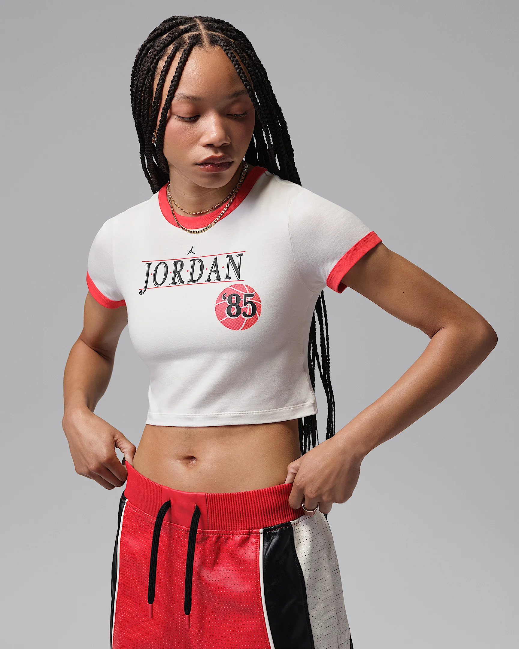 Jordan Women's Ringer T-Shirt - 1