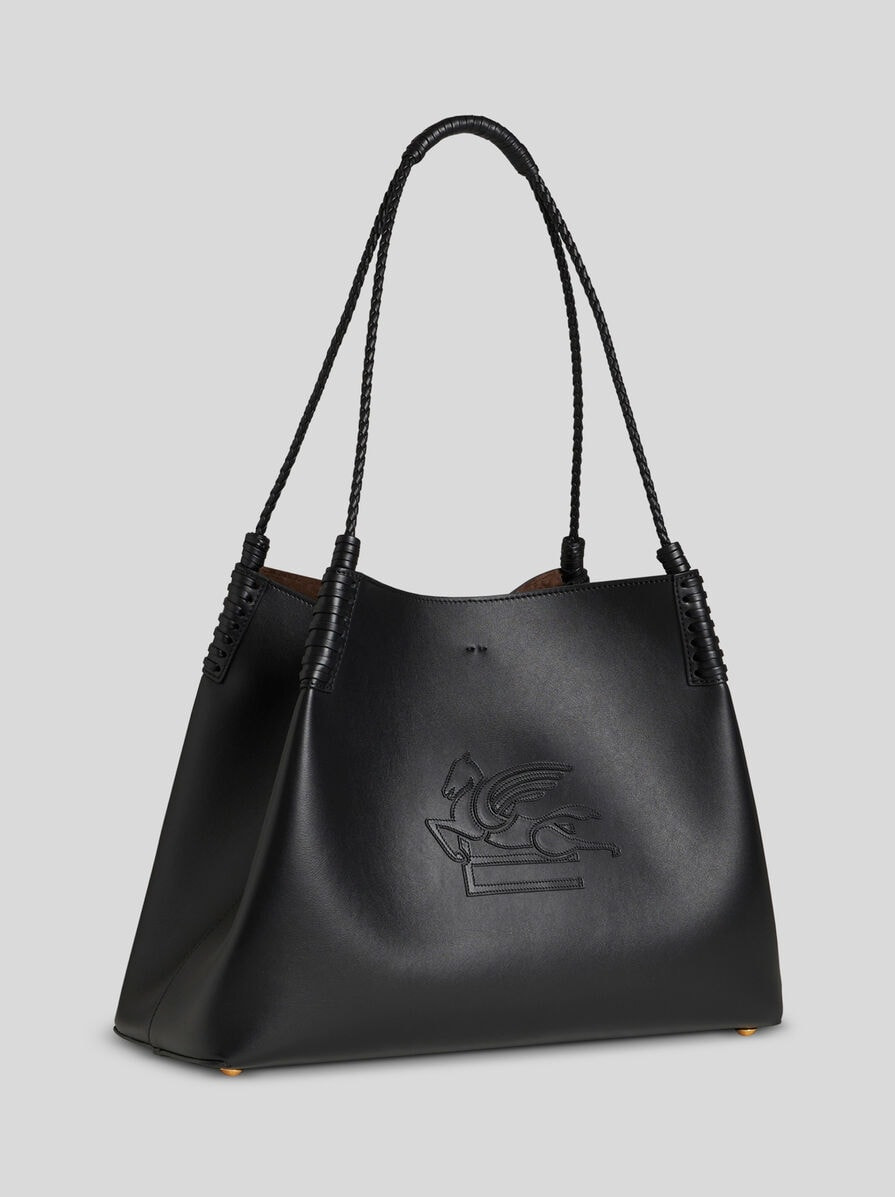 MEDIUM LIBRA TOTE BAG IN LEATHER - 6