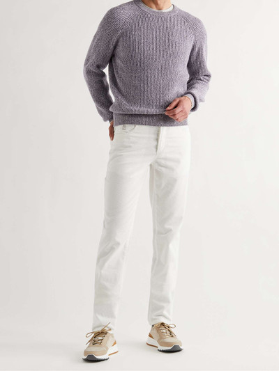 Brunello Cucinelli Mélange Wool, Cashmere and Silk-Blend Sweater outlook