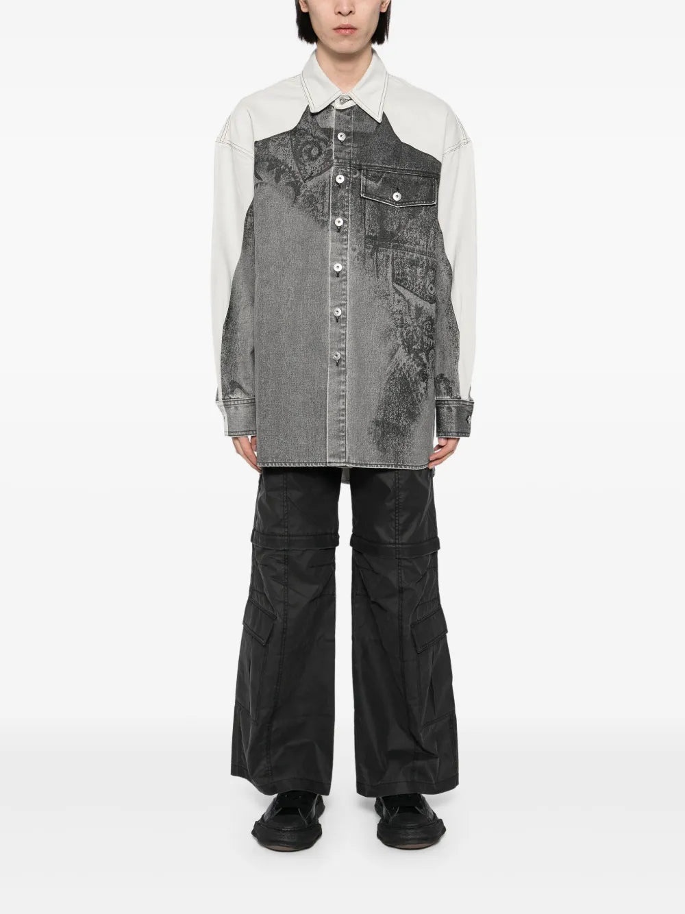 PRINTED DENIM JACKET - 2