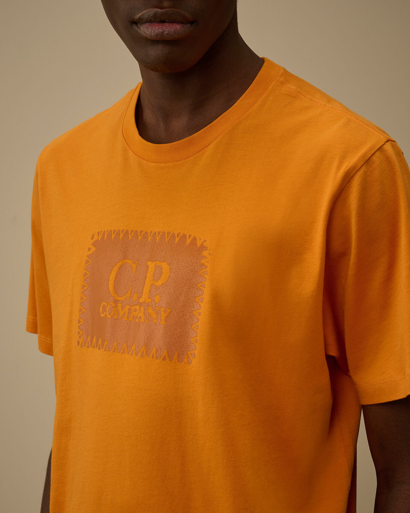 Jersey 30/1 Short Sleeve Logo Label T-Shirt 5