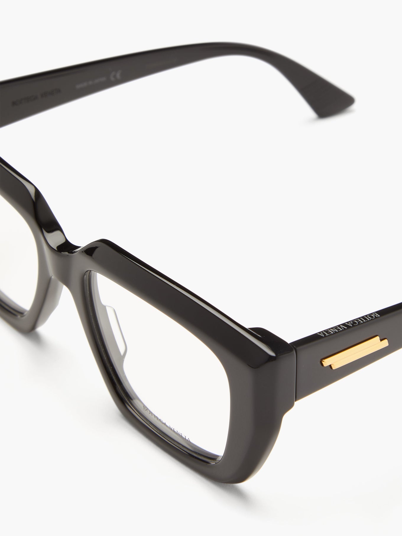 Square acetate glasses - 5