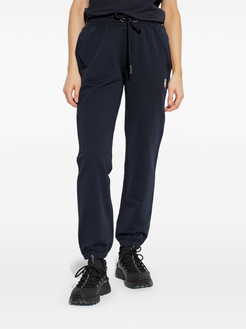 logo-patch track pants - 3