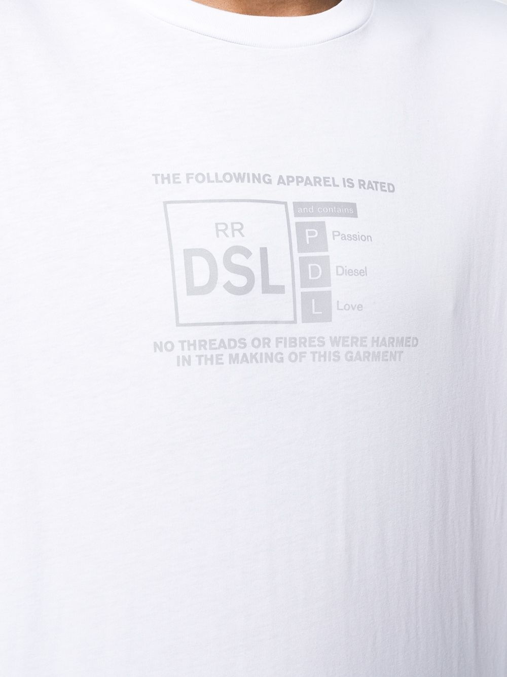 reflective logo print T-shirt - 5