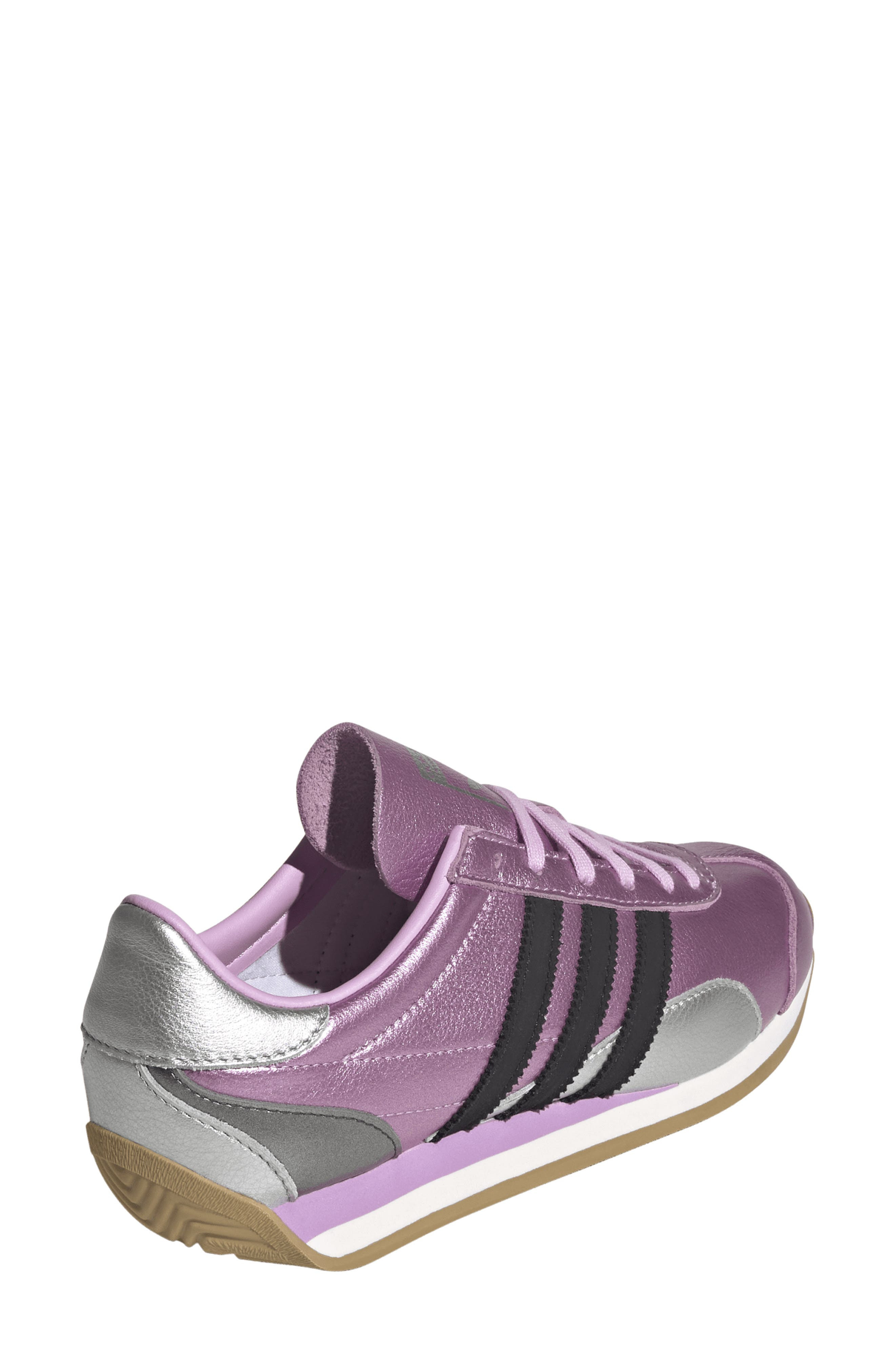 adidas Country Low Top Sneaker in Bliss Lilac/Silver Met/Black at Nordstrom - 2