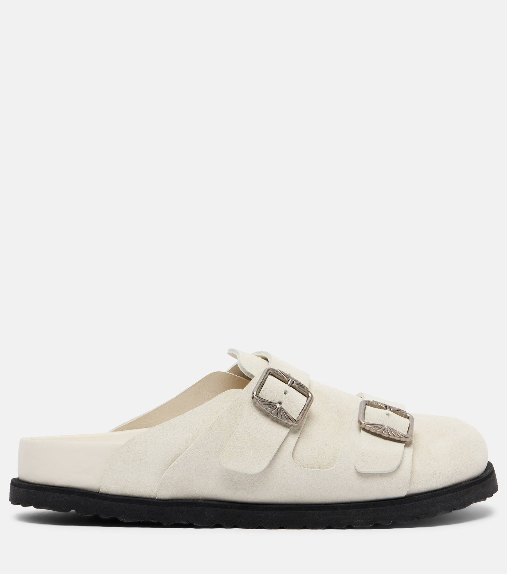 222 West suede clogs - 4