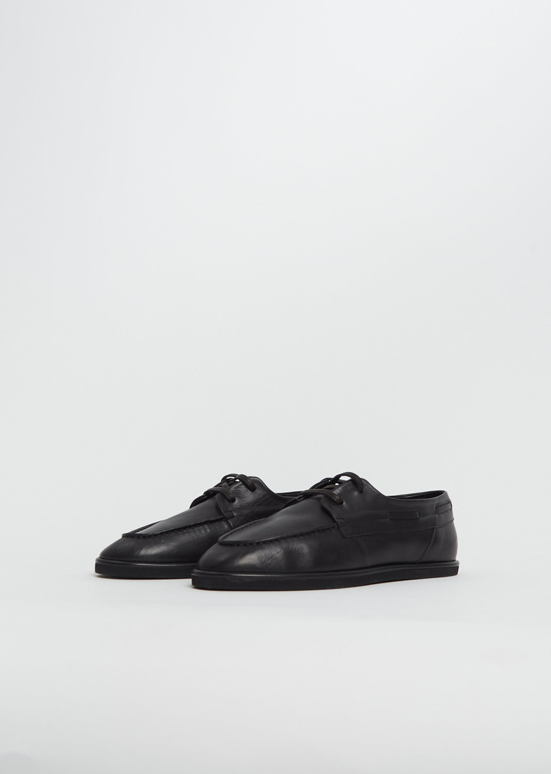 AURALEE Soft Leather Deck Shoes outlook