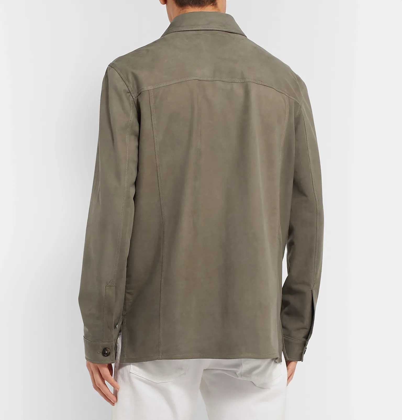 Suede Overshirt - 5