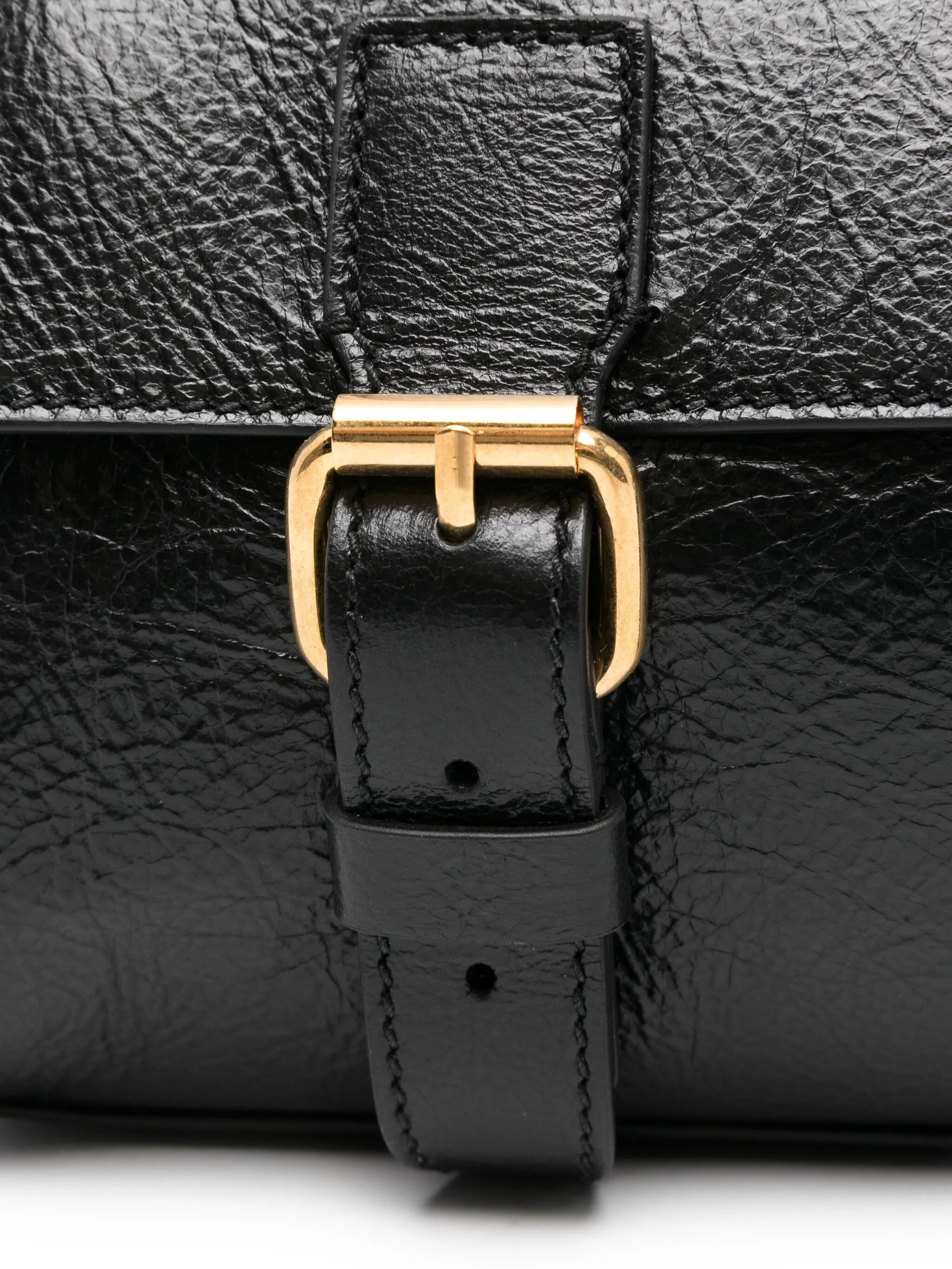 Dries Van Noten Leather Satchel Bag - 4