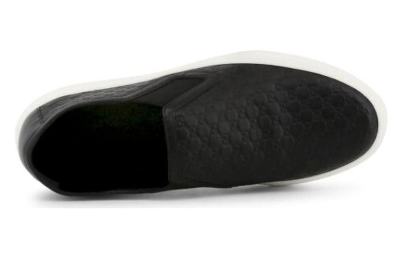 (WMNS) Gucci Microguccissima Pattern Leather Slip On 'Black' 473974-D4710-1000 3