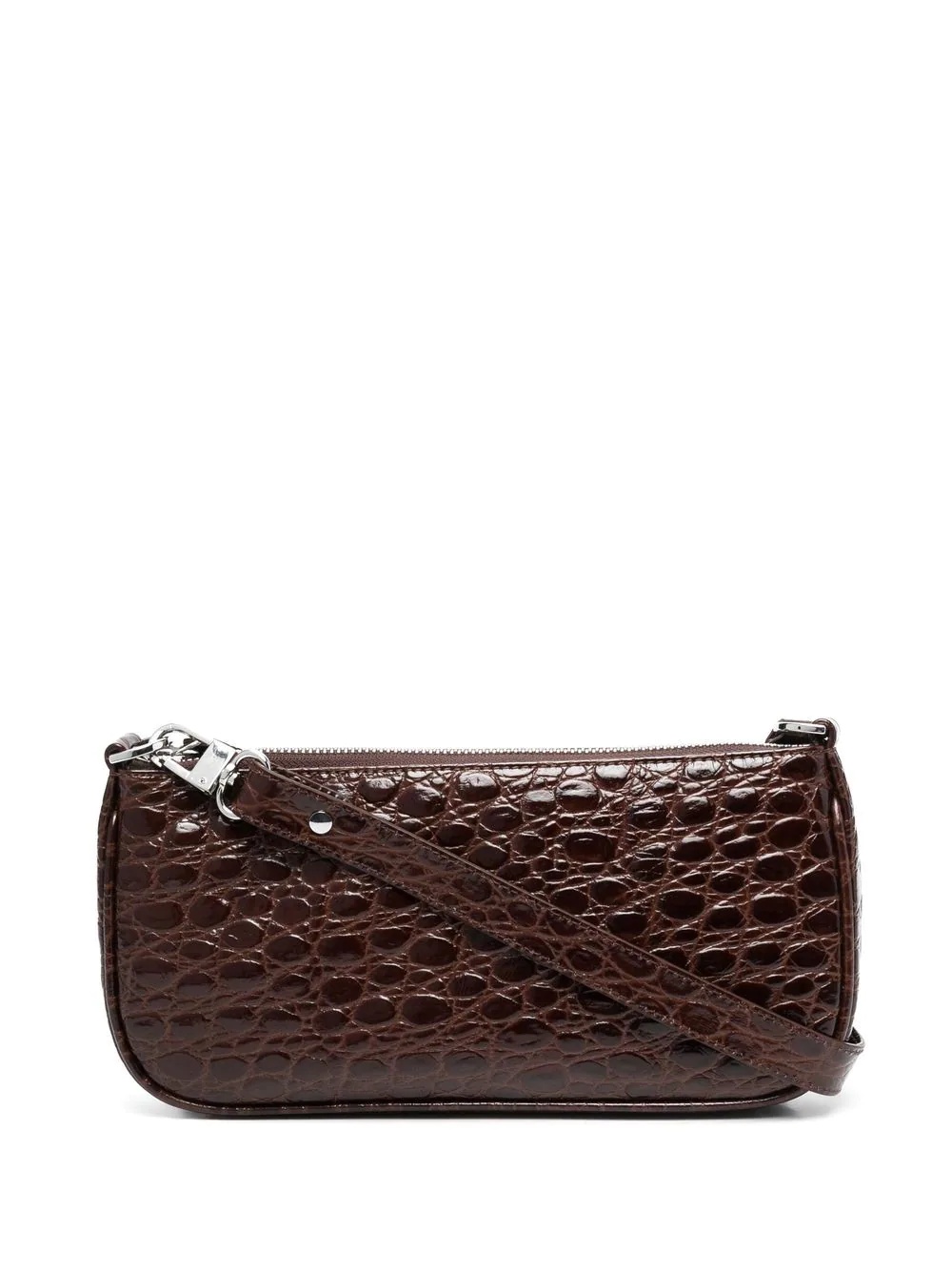 crocodile-effect bag - 1