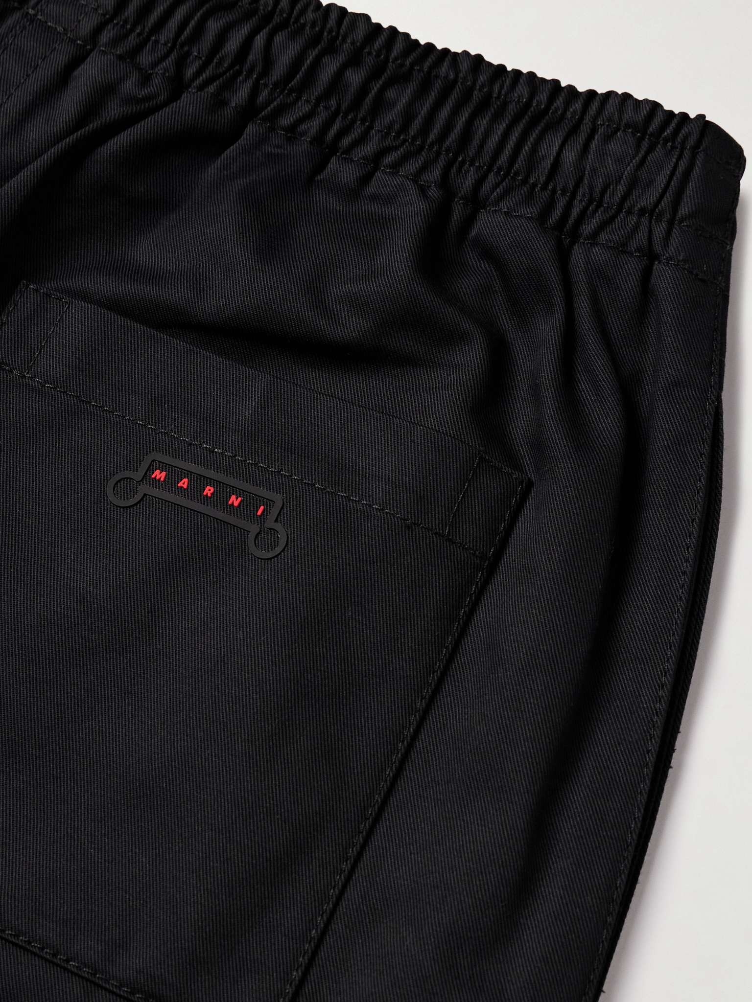 Straight-Leg Cotton-Gabardine Trousers - 5