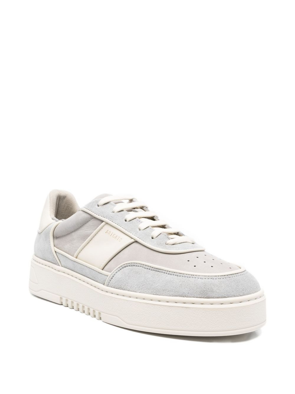 suede panelled sneakers - 2