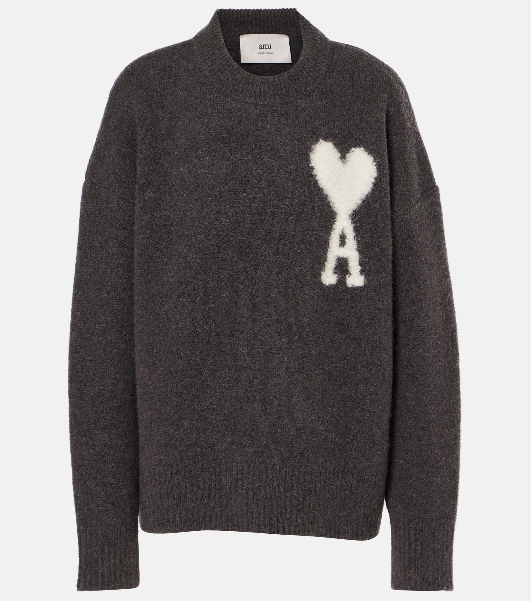 Ami De Coeur wool-blend sweater - 1