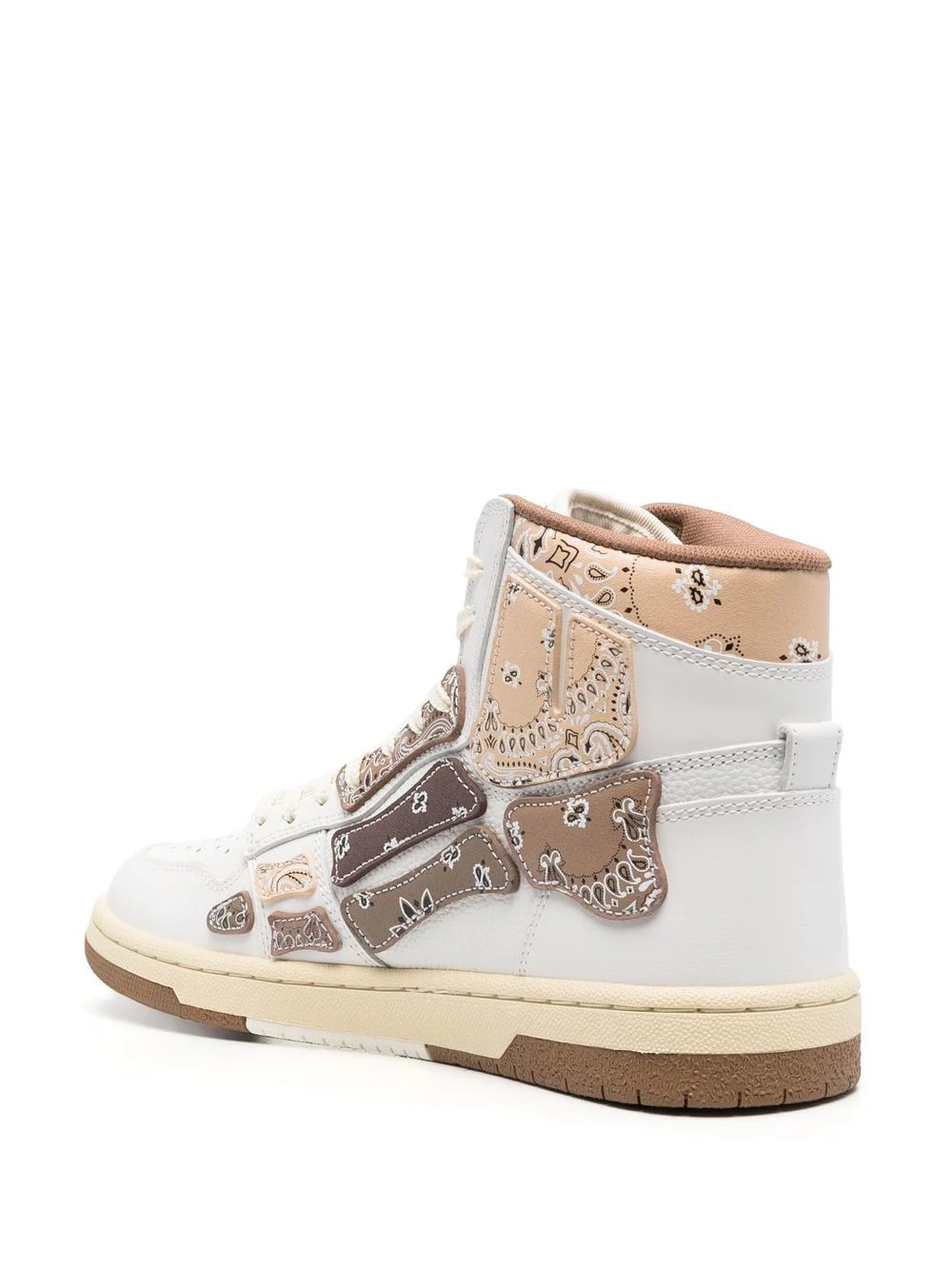 bandana panelled sneakers - 3