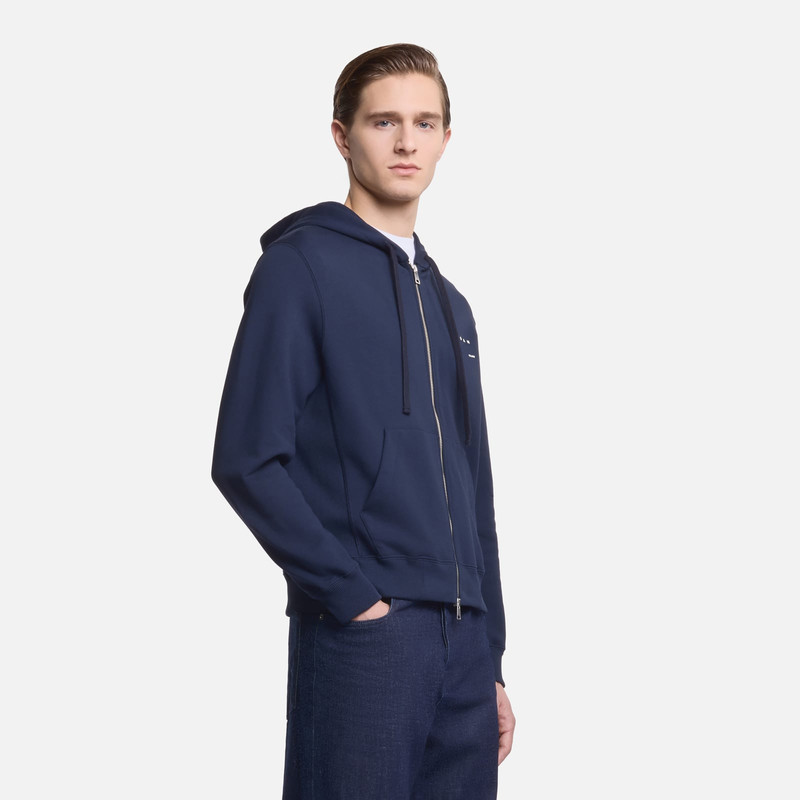 Sweatshirt in cotton with zip 7
