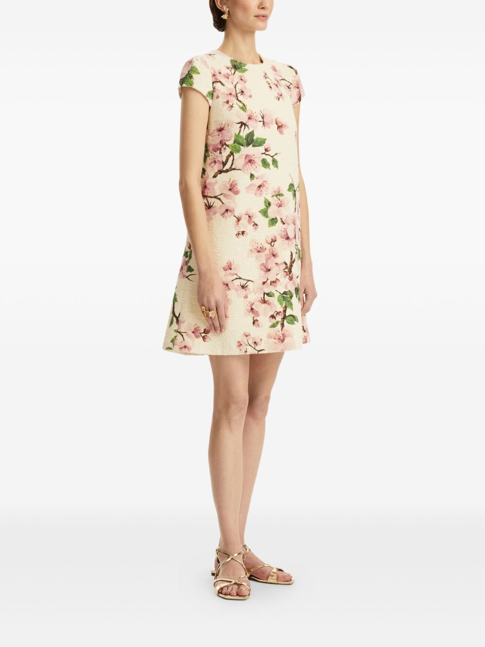 silk mini dress - 3