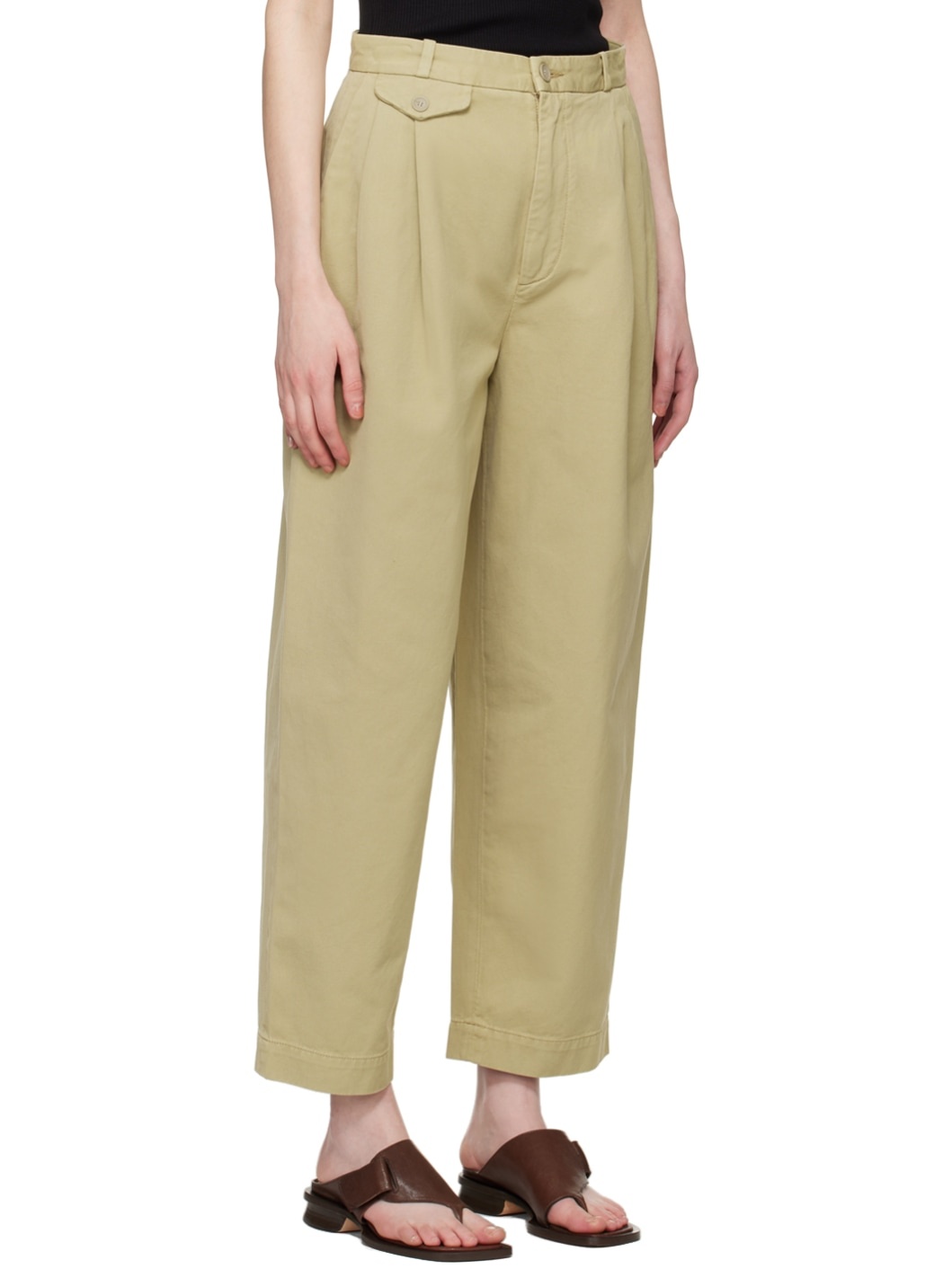 Khaki Becker Trousers - 2