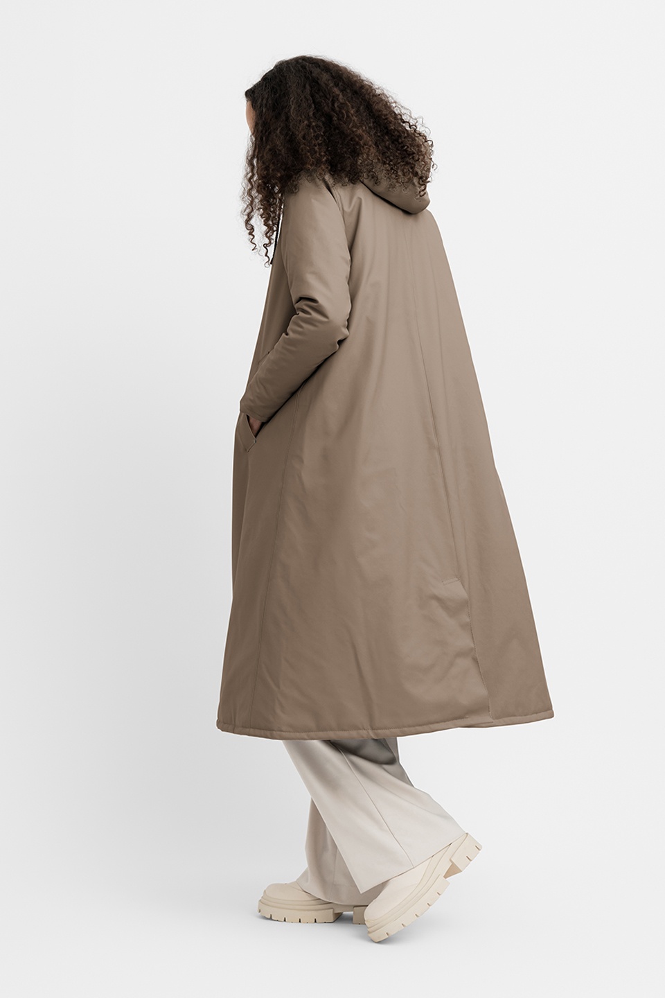 Mosebacke Long Winter Jacket Mole - 15