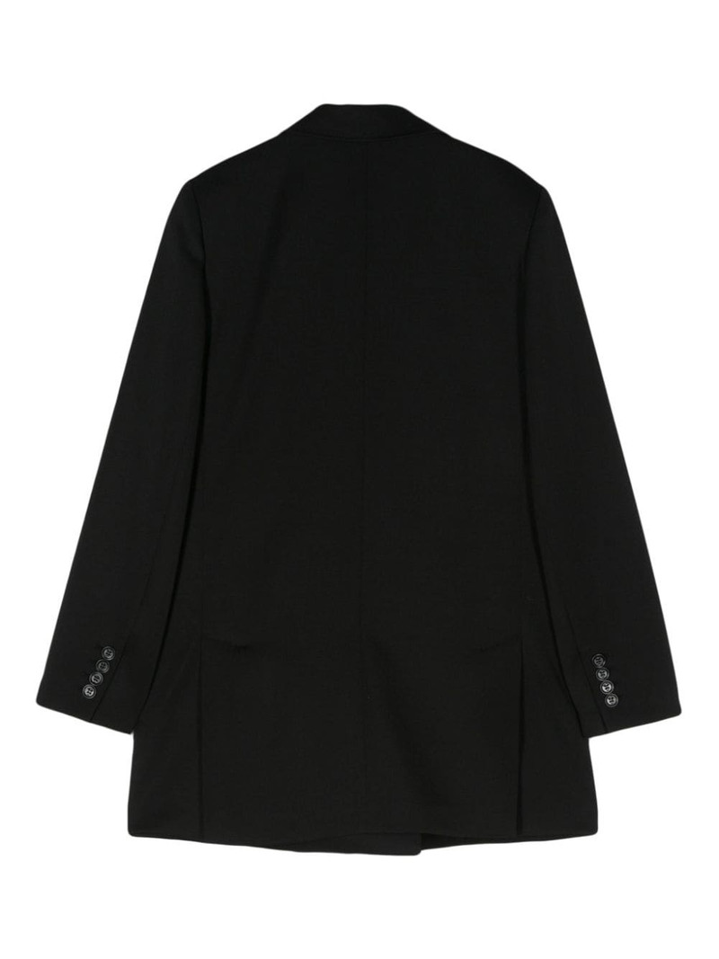 Max Mara double-breasted wool-blend blazer outlook