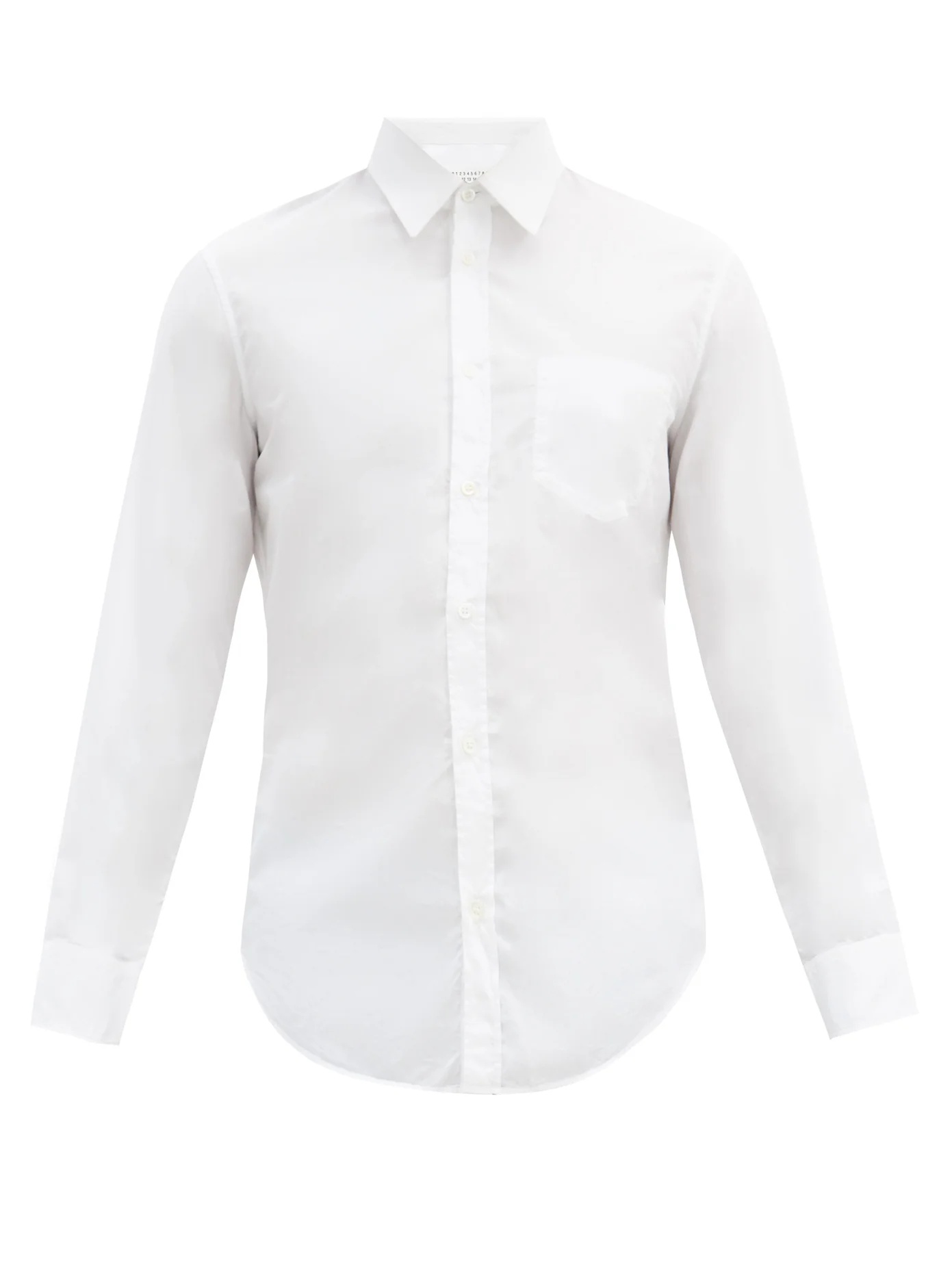 Cotton-poplin shirt - 1