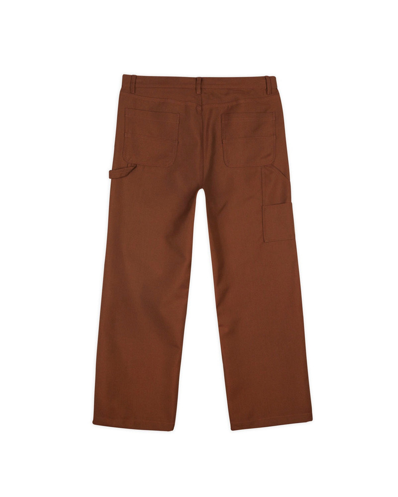 BRAIN DEAD Serge Wool Double Knee Utility Pant - Brown outlook