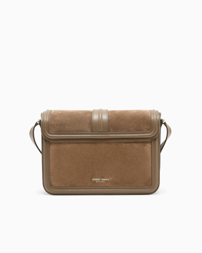 CROSSBODY BAG IN SUEDE AND SMOOTH LEATHER 3