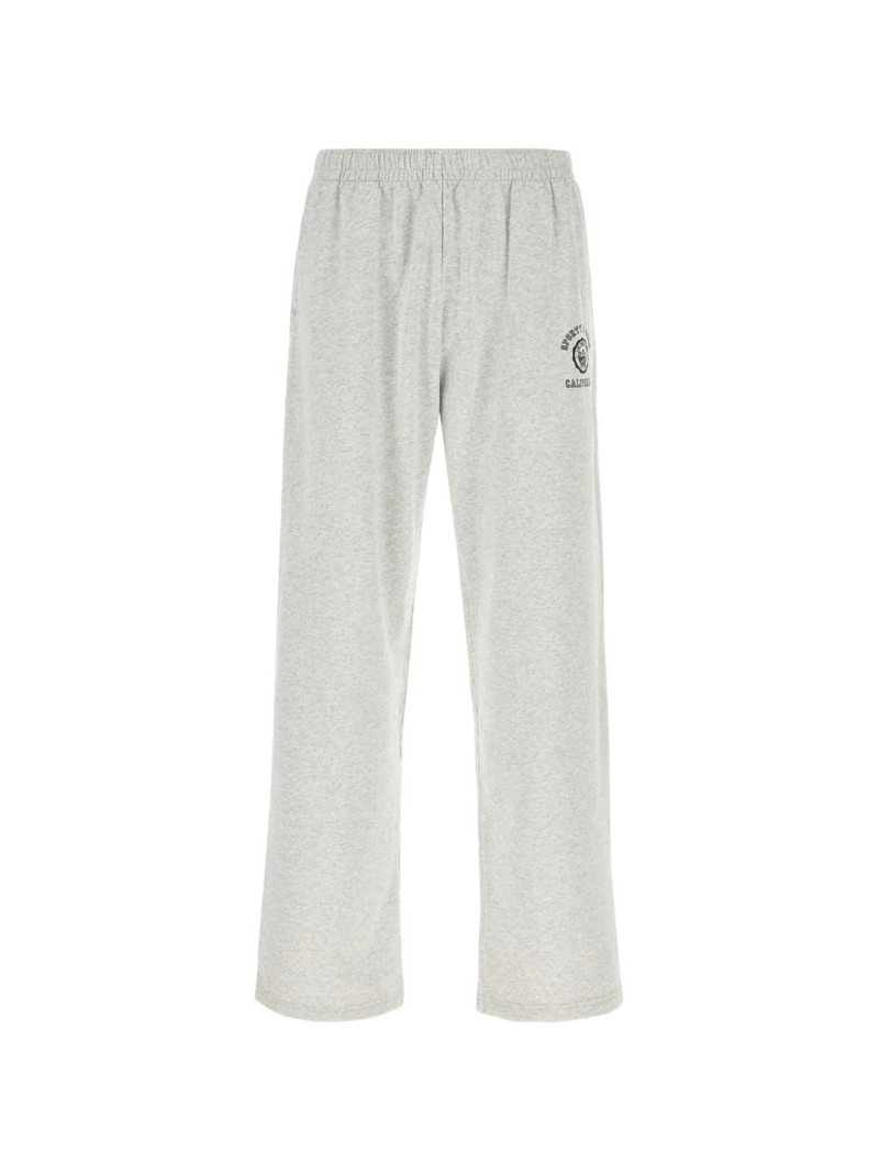 light grey cotton track pants 1