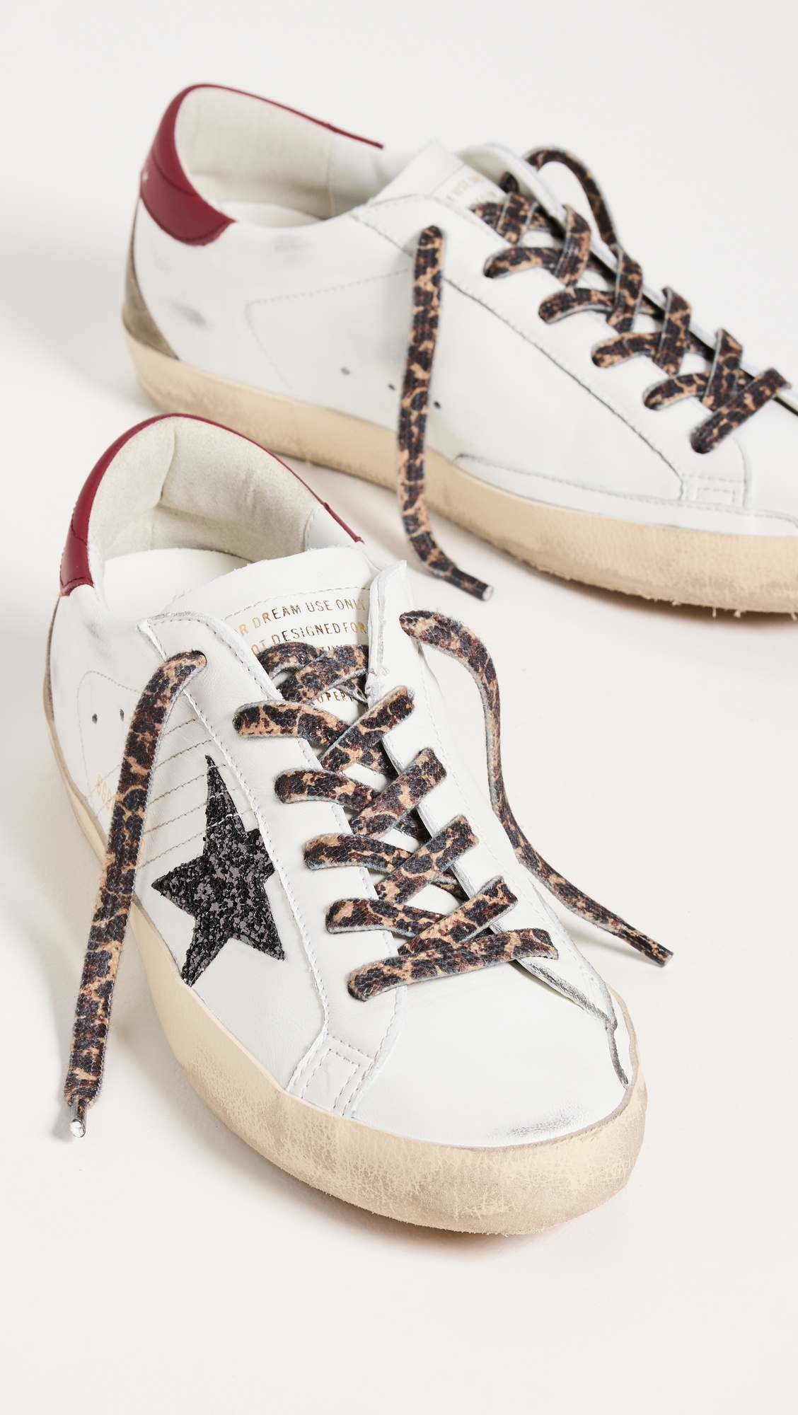 Super Star Nappa Upper Heel And Toe Suede Spur Sneakers - 4