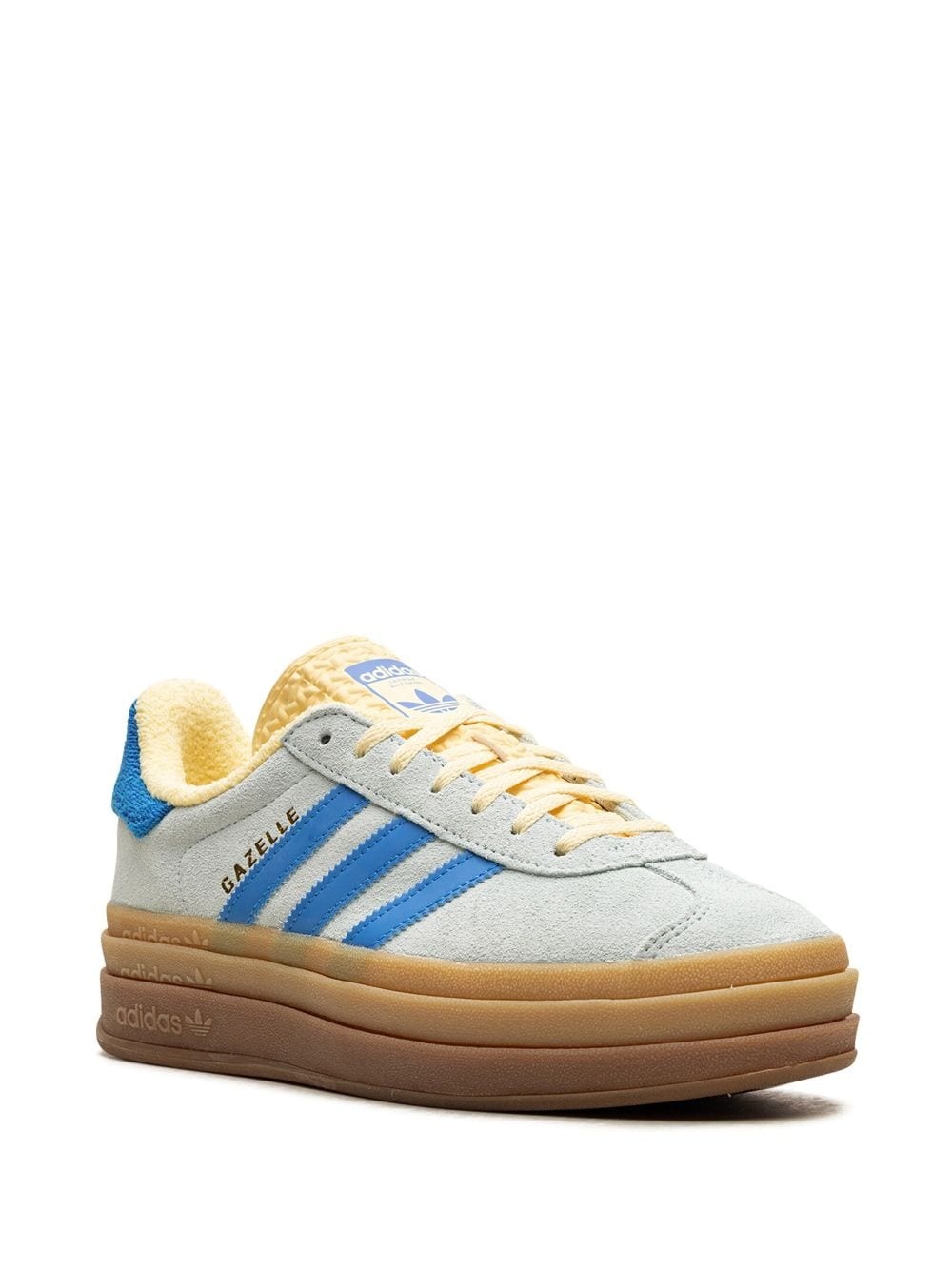 Gazelle Bold "Almost Blue/Yellow" sneakers - 2