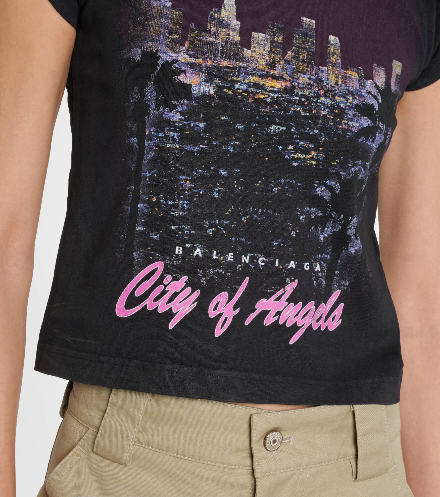 City Of Angels cotton-blend T-shirt - 5