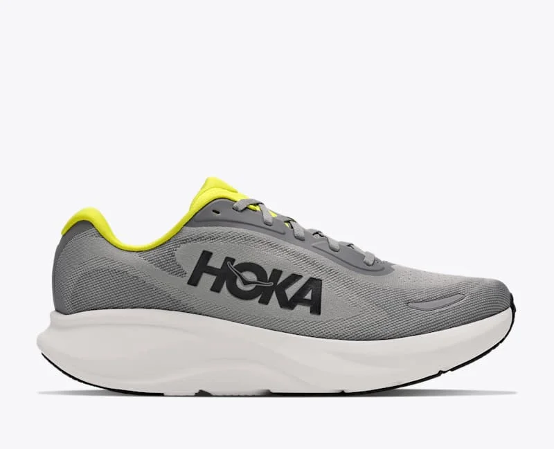 Men's Rincon 5 Shoes in Galactic Grey/Hoka Citrus - 1