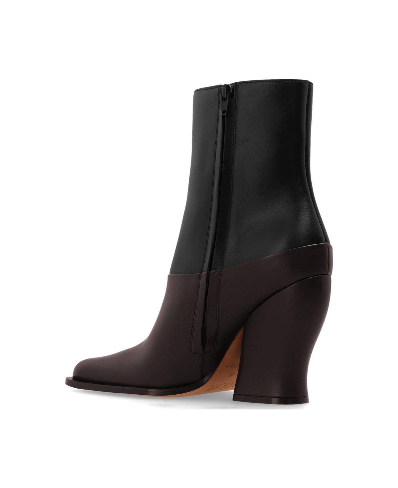 Onda Two-toned Heeled Boots - 3