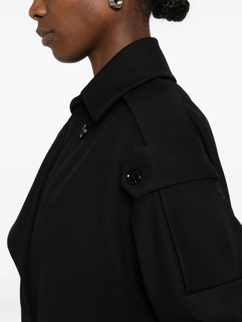 Lardini Double-breasted Belted Trench Coat 5