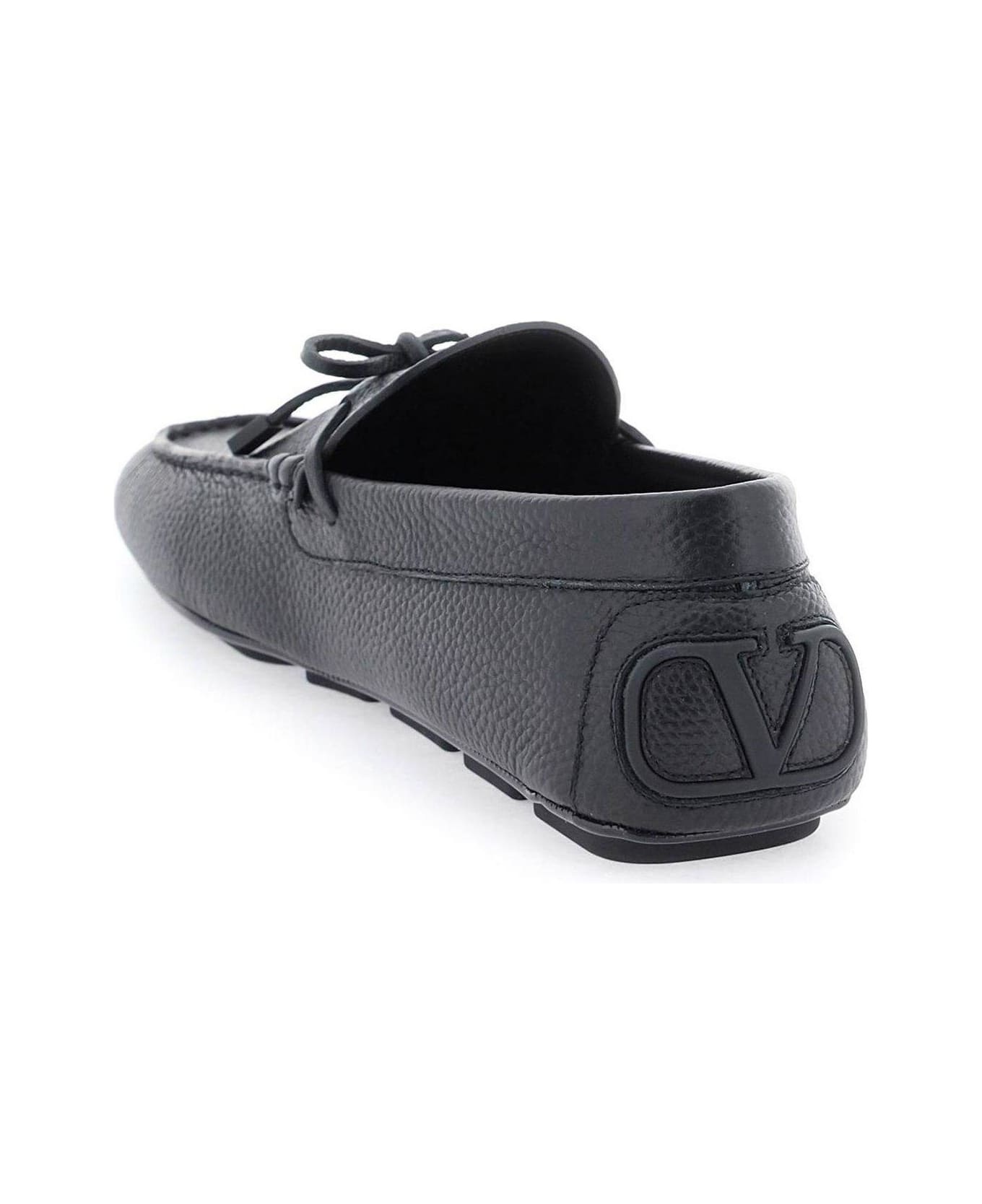 Valentino Vlogo Signature Slip-on Driving Shoes - 2