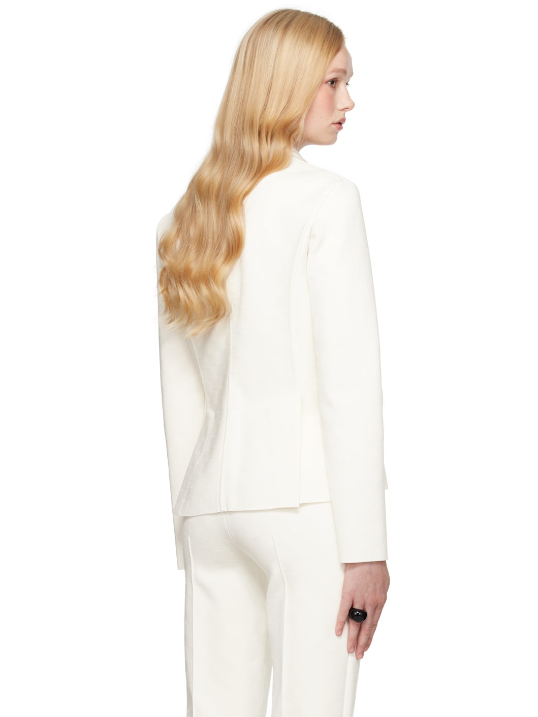 SSENSE Exclusive Bridal Capsule NSFW Lola Blazer - 3