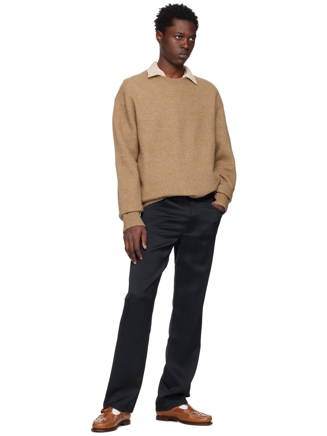 Navy Santana Trousers - 4