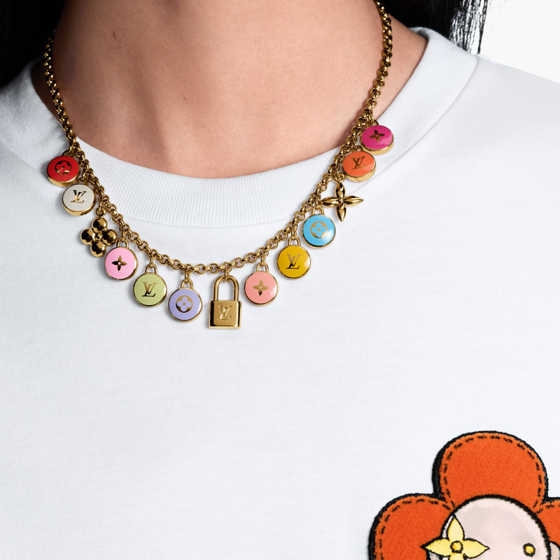LV Confetti Necklace 4