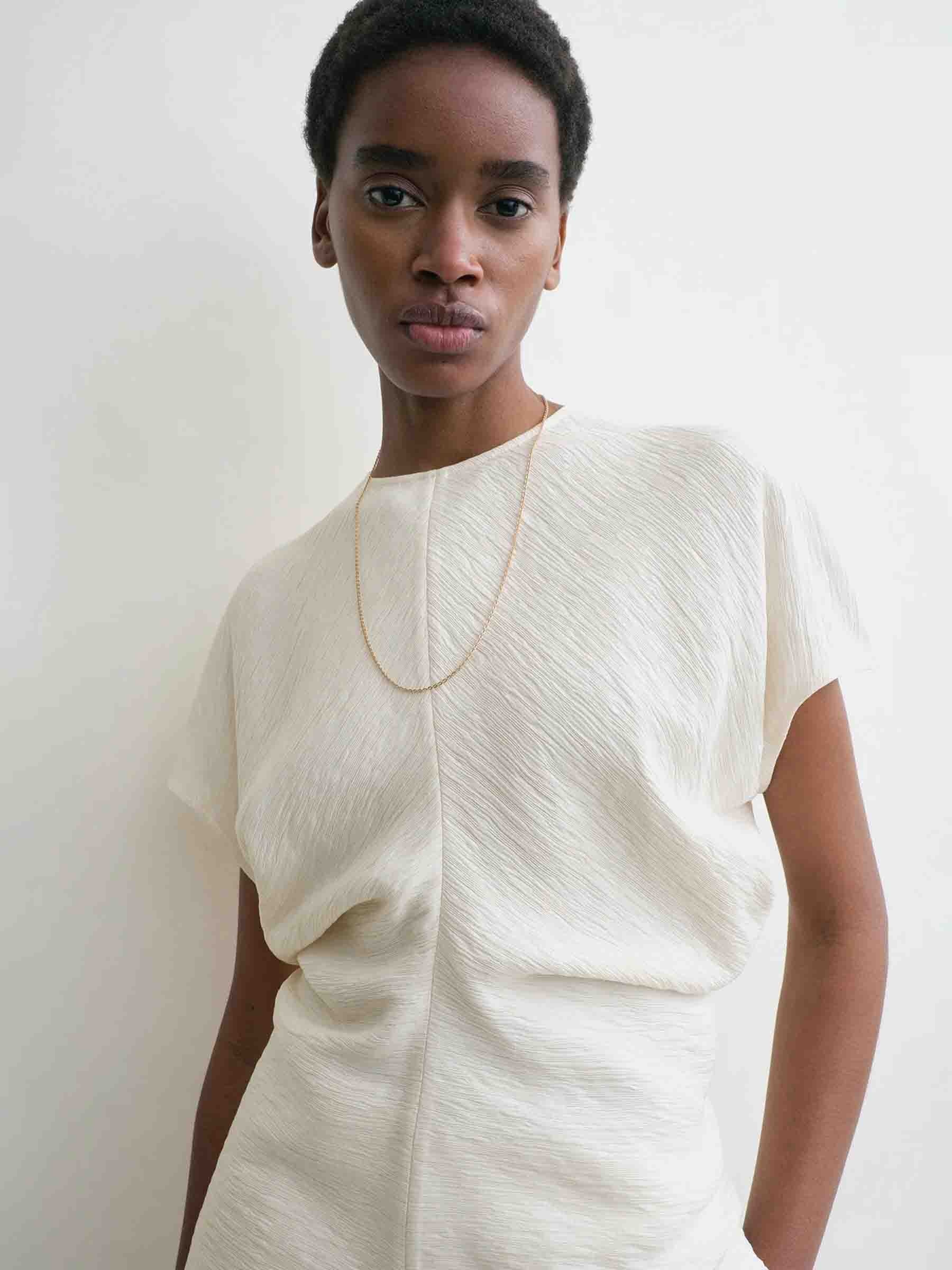 LOOSE PANELED TOP - 5