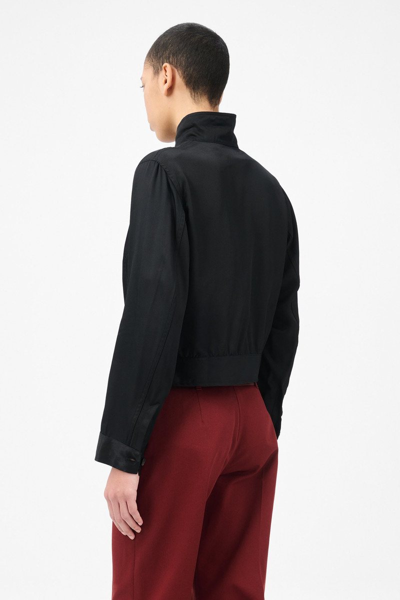 Tuxedo Bomber Fresh Black Tarmac Twill 4