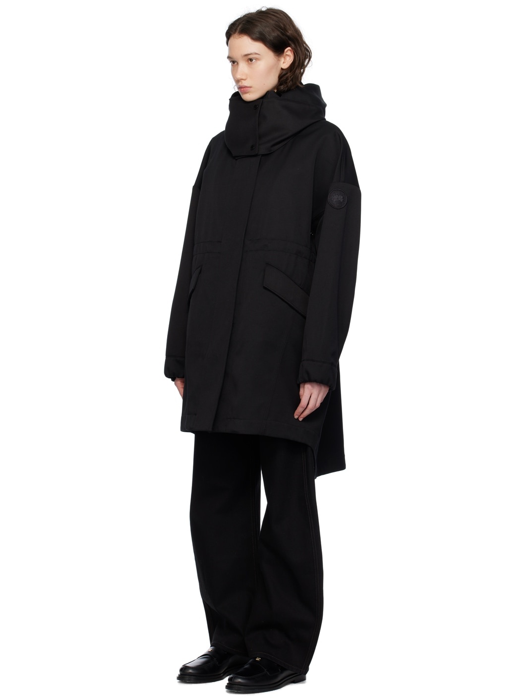 Black Olivine Coat - 4