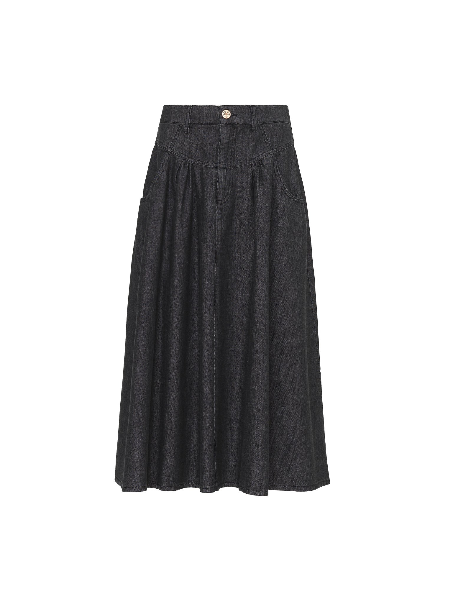 LOOSE MID-LENGTH SKIRT - 1