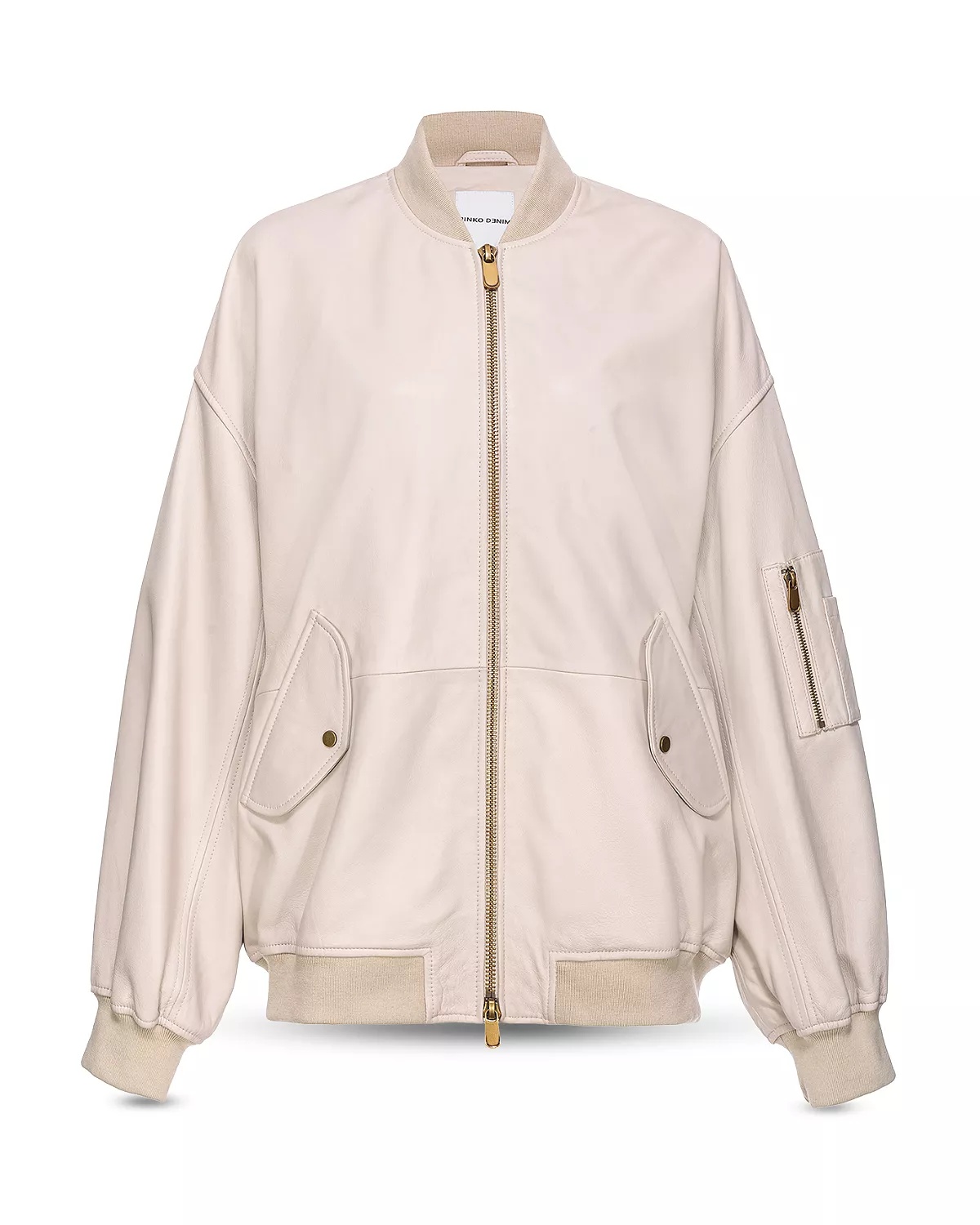 Monterosi Leather Bomber Jacket - 1