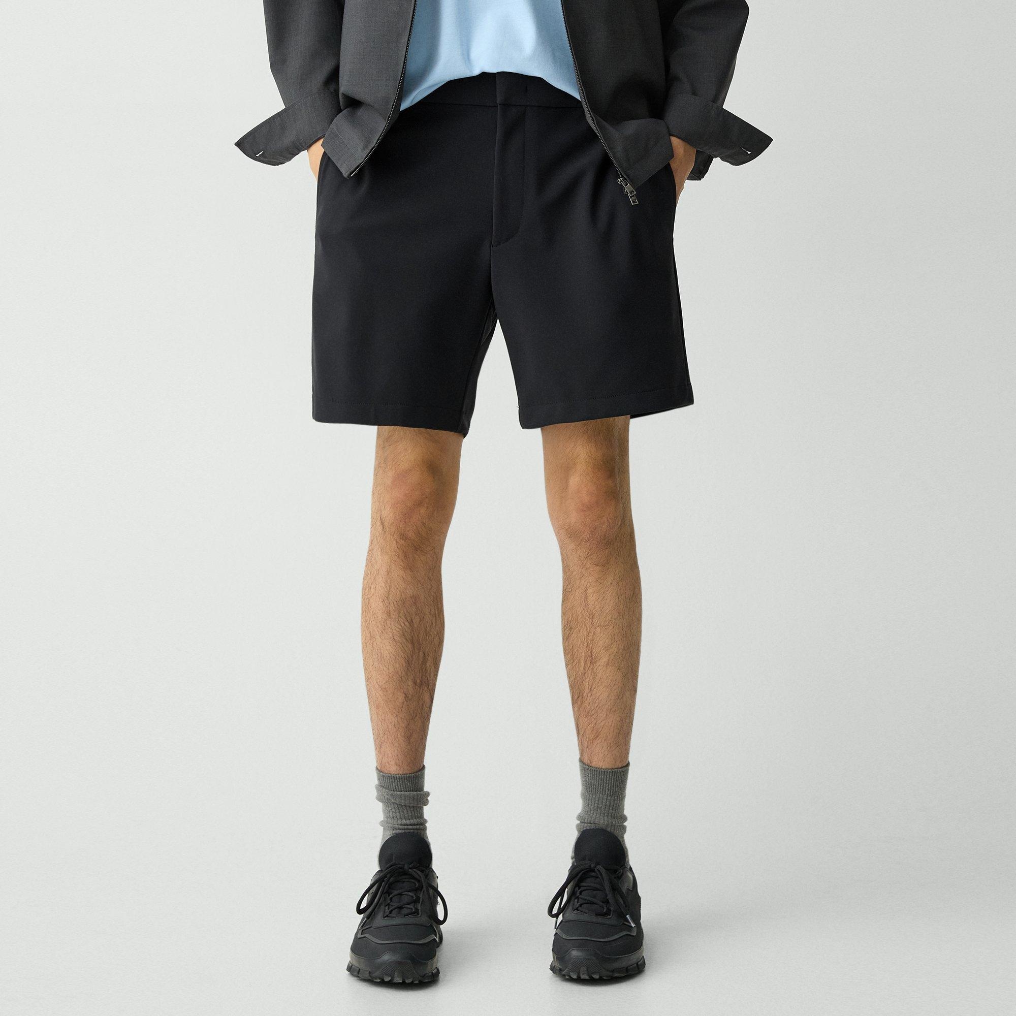 Curtis Drawstring Short in Precision Ponte - 5