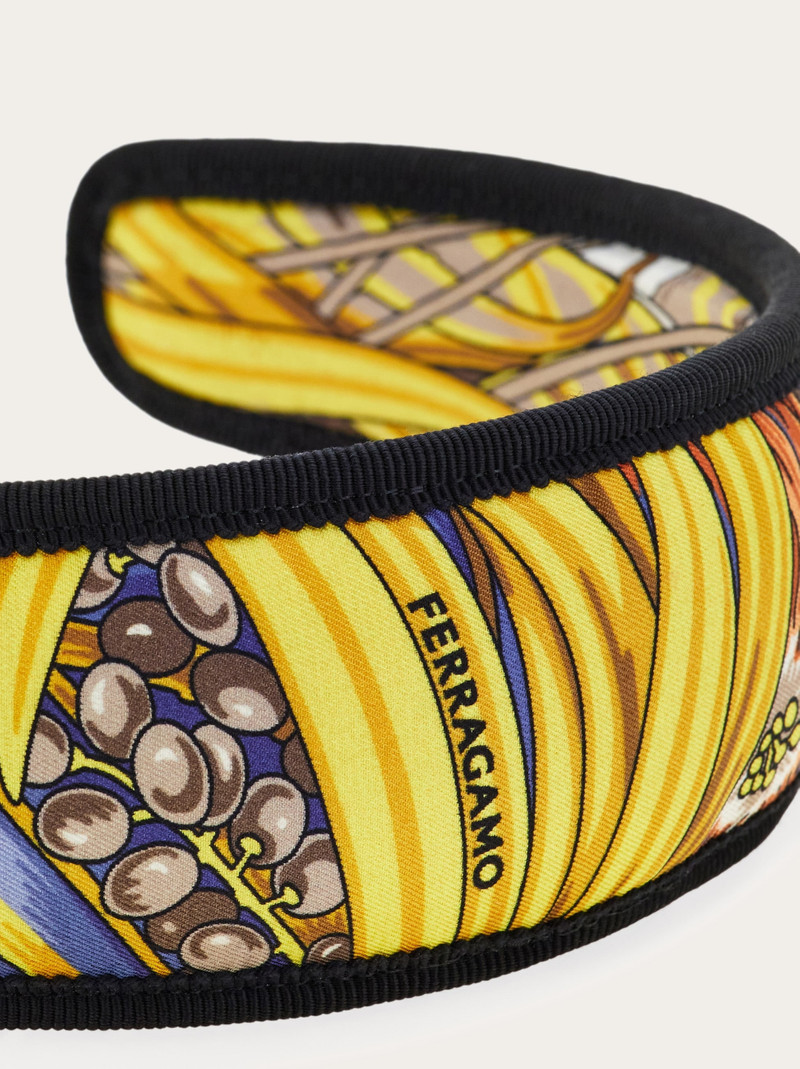 Rooster print headband 4