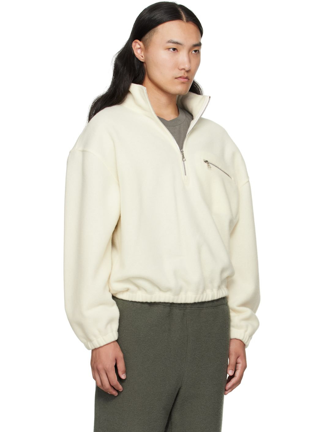 Off-White Fleece Sweater - 2