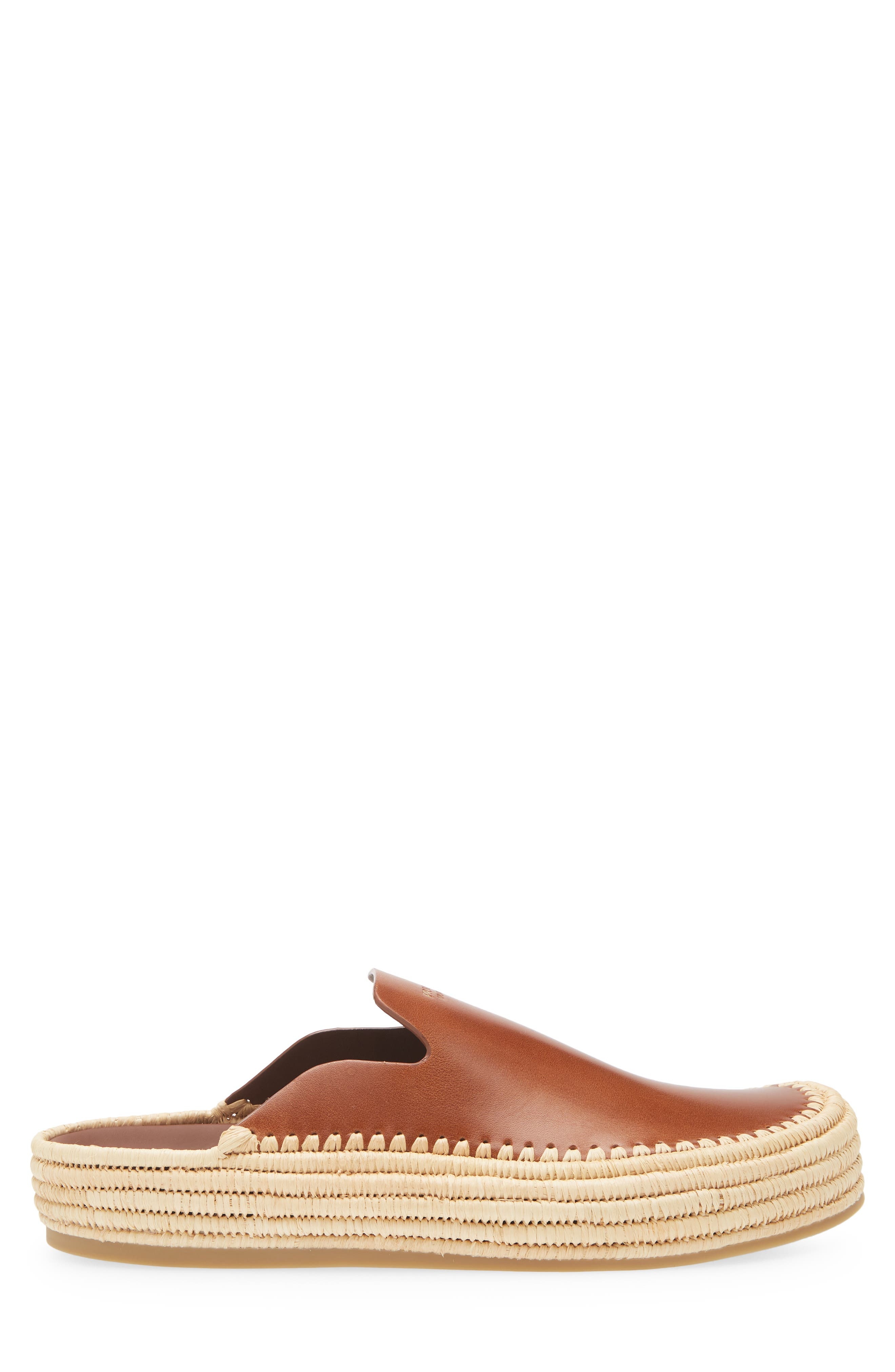 Prada Espadrille Mule in F0046-Cognac at Nordstrom - 3