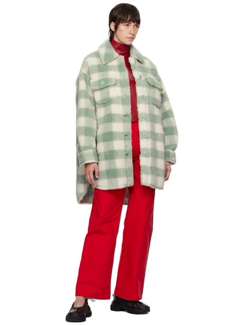 STAND STUDIO Blue & Off-White Sabi Jacket outlook