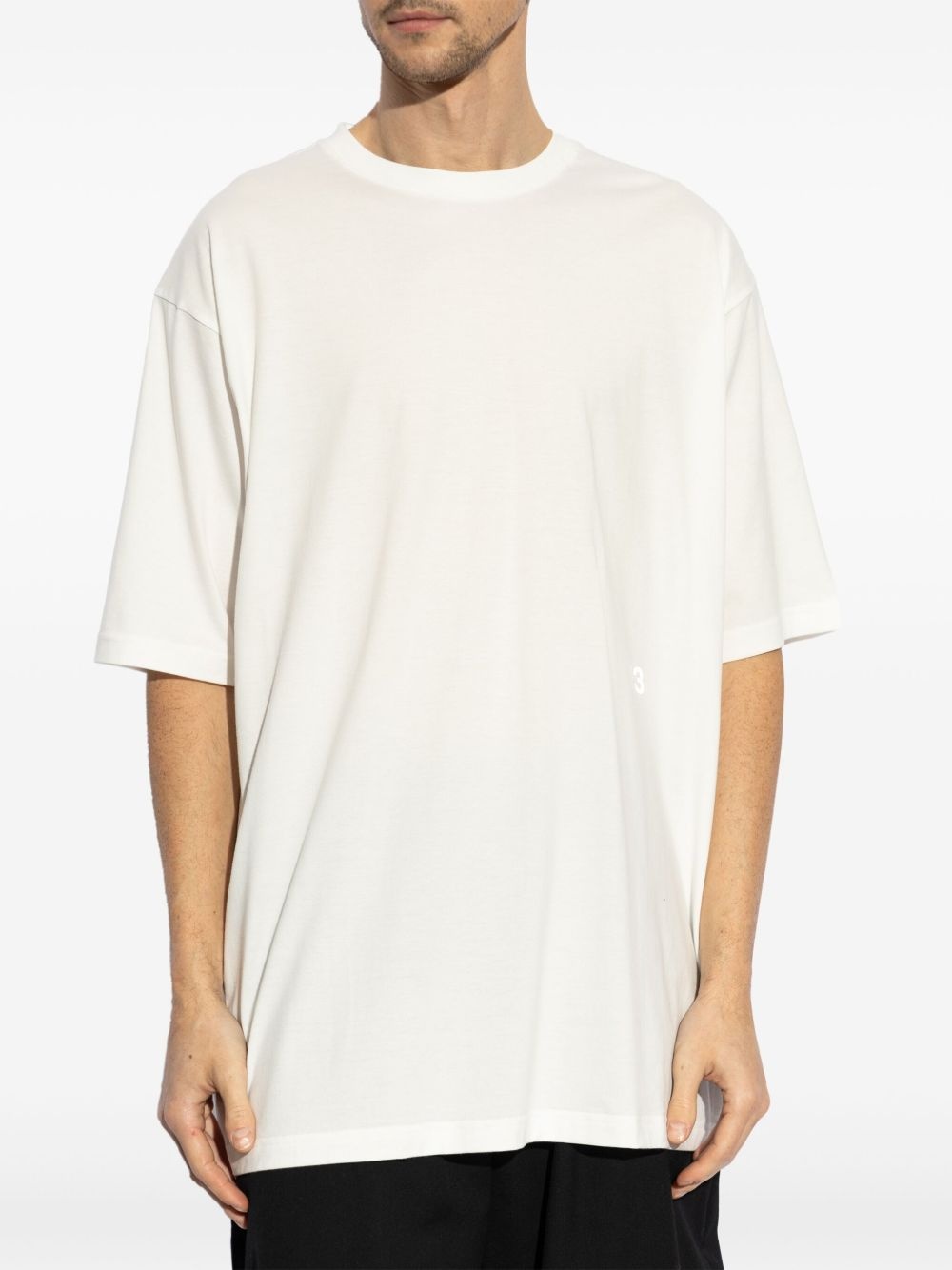 logo-print T-shirt - 3